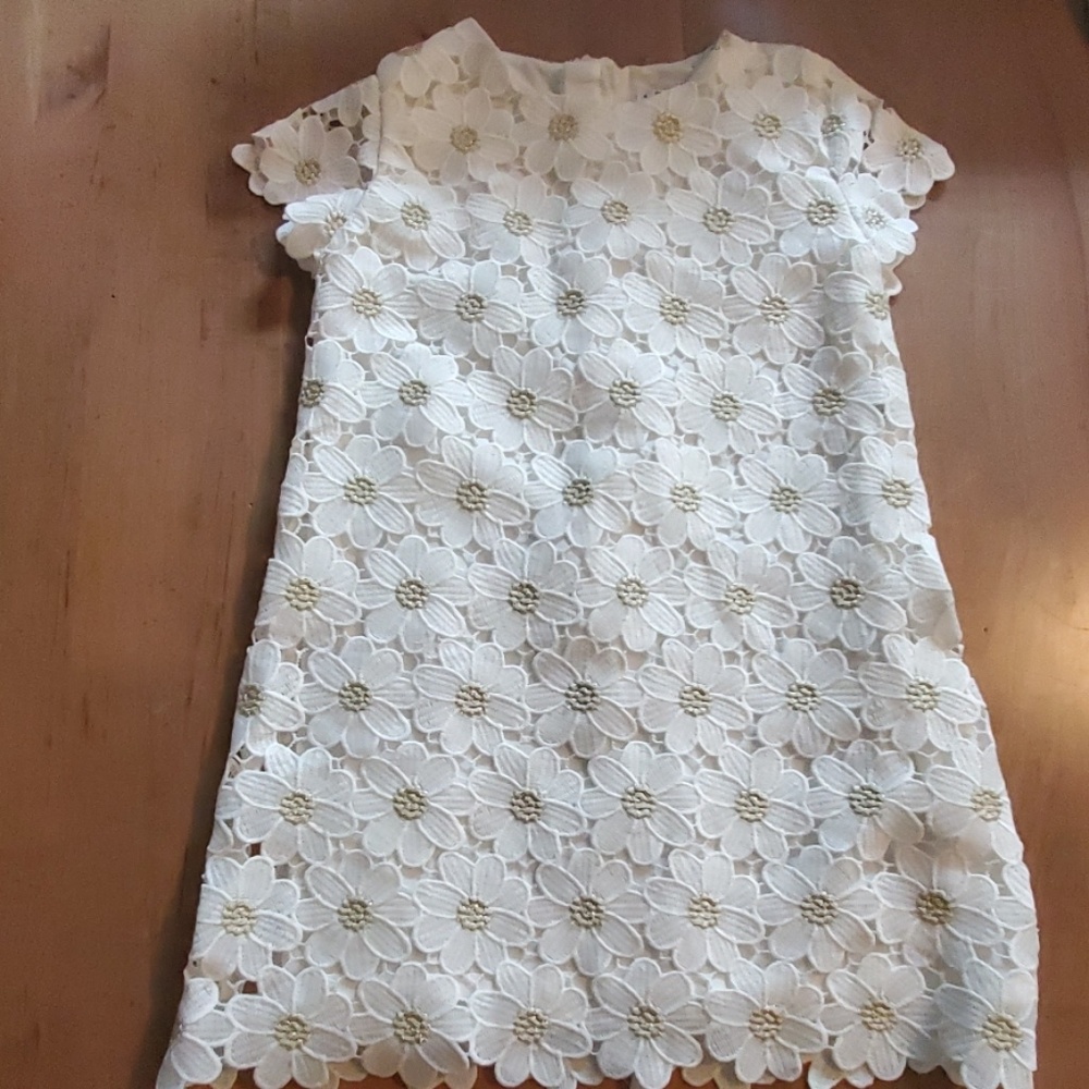 Mayoral size 4 lace floral dress